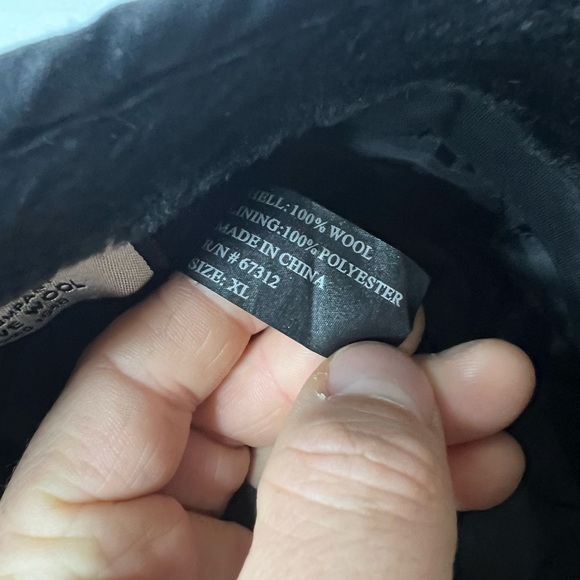 Weatherproof Garment Company Wool Newsboy Hat Mens XL Brown Cap - Picture 10 of 11